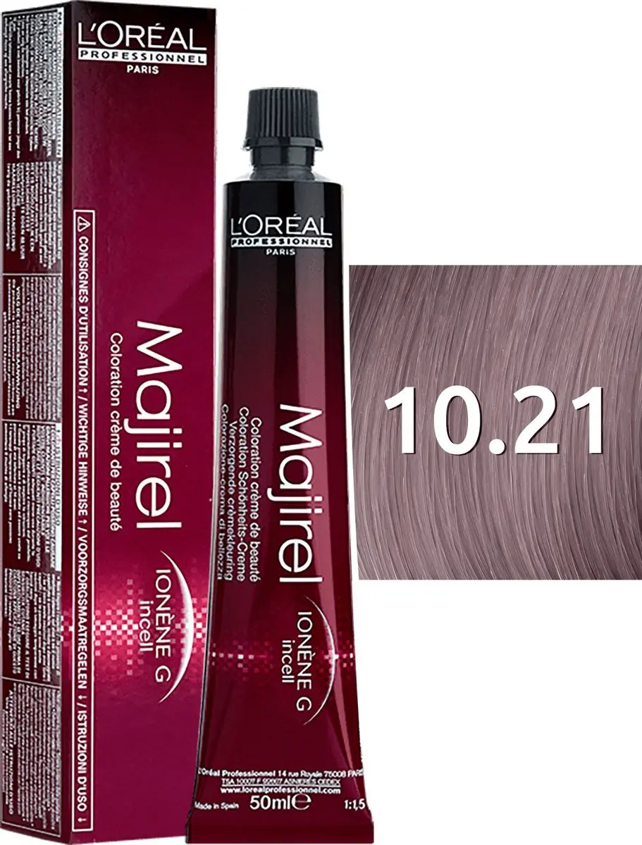 L'Oréal Professionnel Majirel Haarverf 50ml - 10.21 Blond
