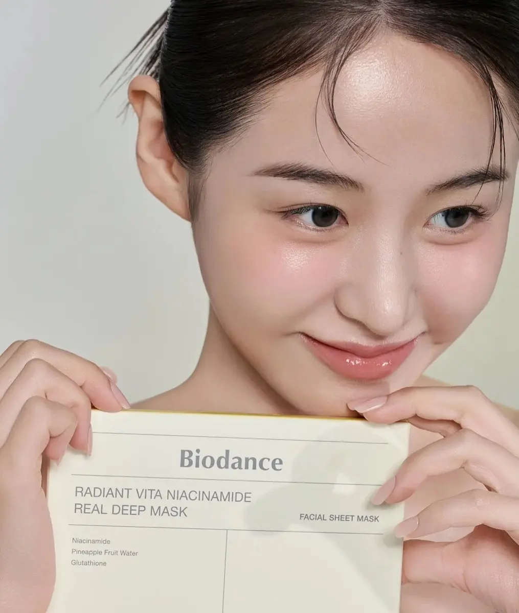 Biodance Radiant Vita Niacinamide Mask - 4 Stuks