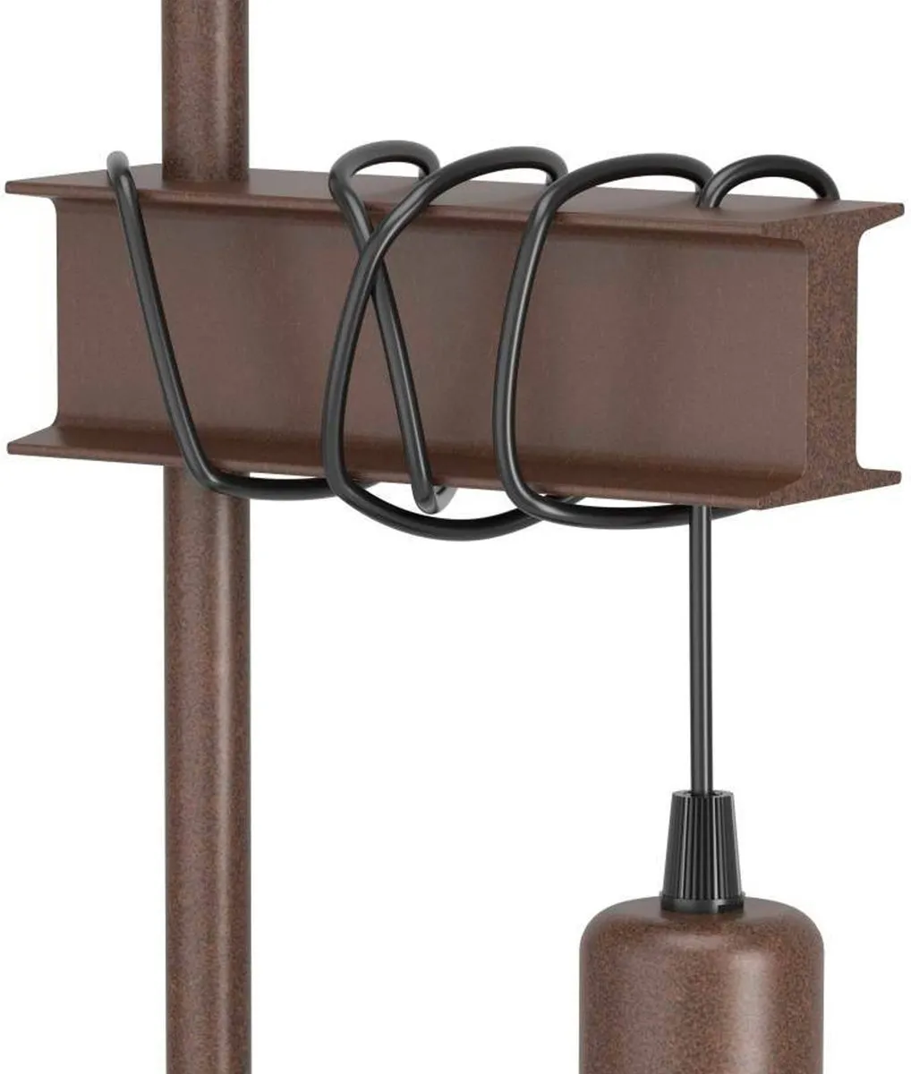 Eglo Townshend 4 Tafellamp - 50cm - Zwart/Bruin