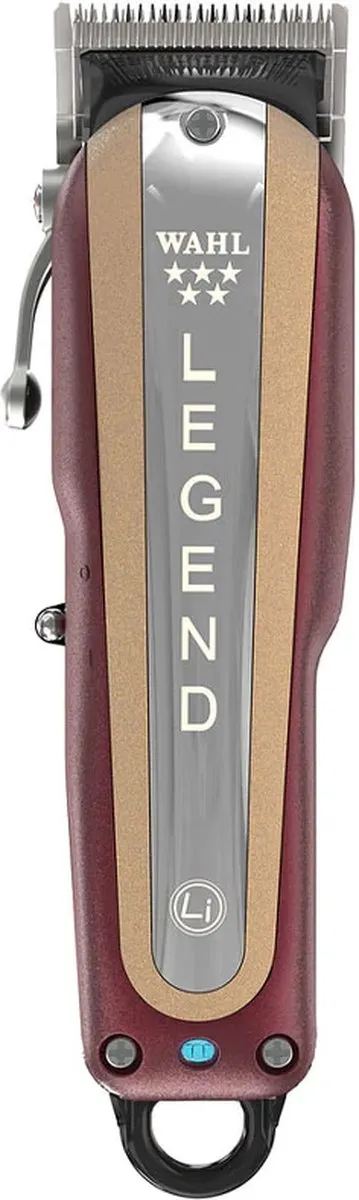 Wahl Cordless Legend Tondeuse - 8x Opzetkammen 1,5-25mm - Zilver/Rood/Bruin-Goud