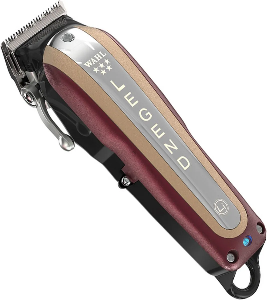 Wahl Cordless Legend Tondeuse - 8x Opzetkammen 1,5-25mm - Zilver/Rood/Bruin-Goud