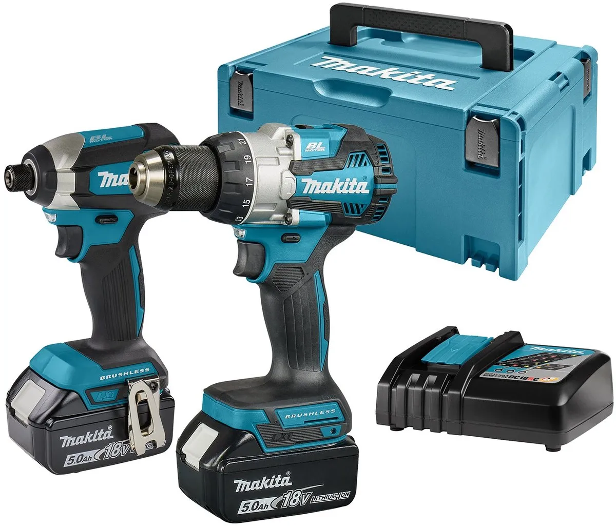 Makita DLX2507TJ Combiset 18V