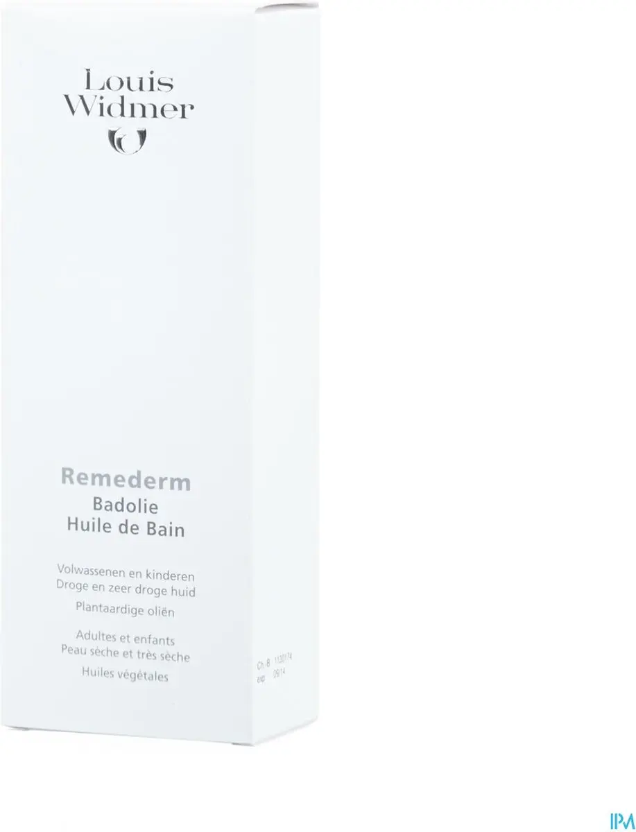 Atelier des Ors Louis Widmer Olie Remederm Oil Bath P 250ml