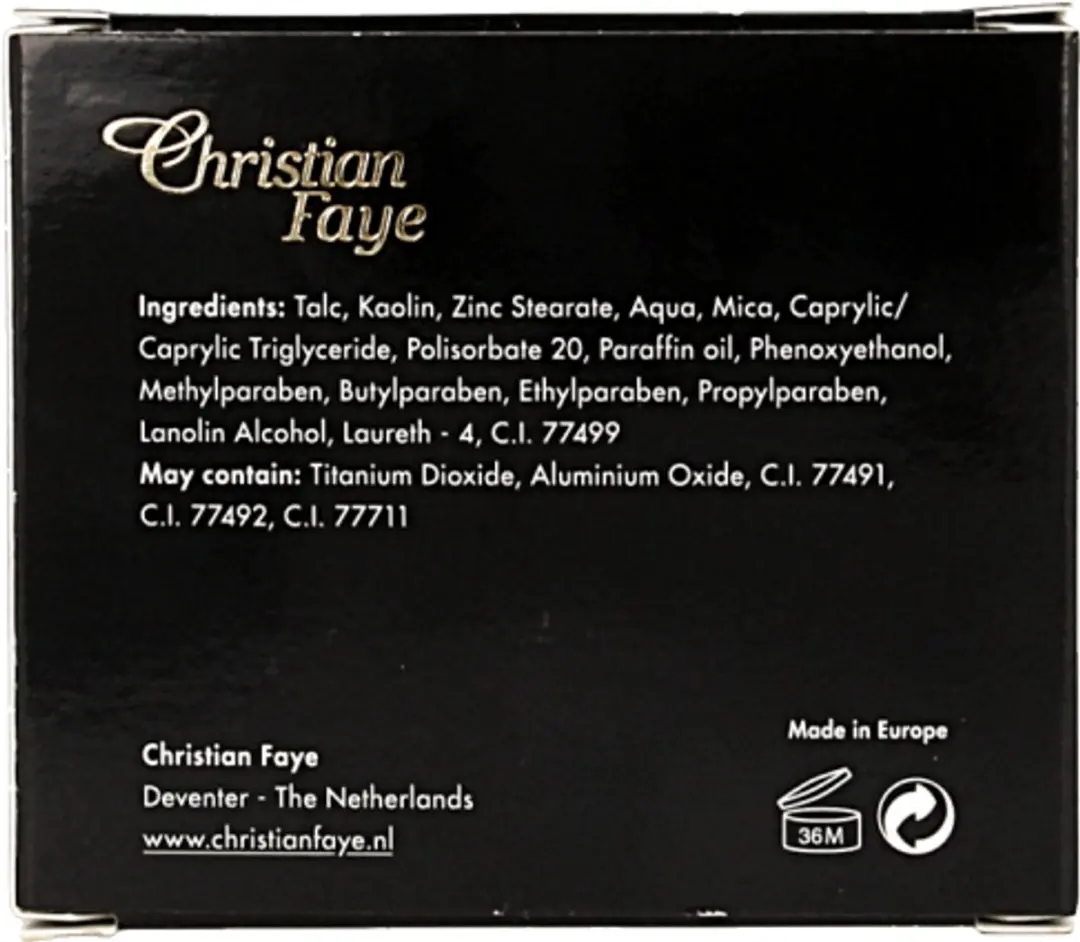 Christian Faye Duo Highlighter Wenkbrauwpoeder 3g - Licht Bruin