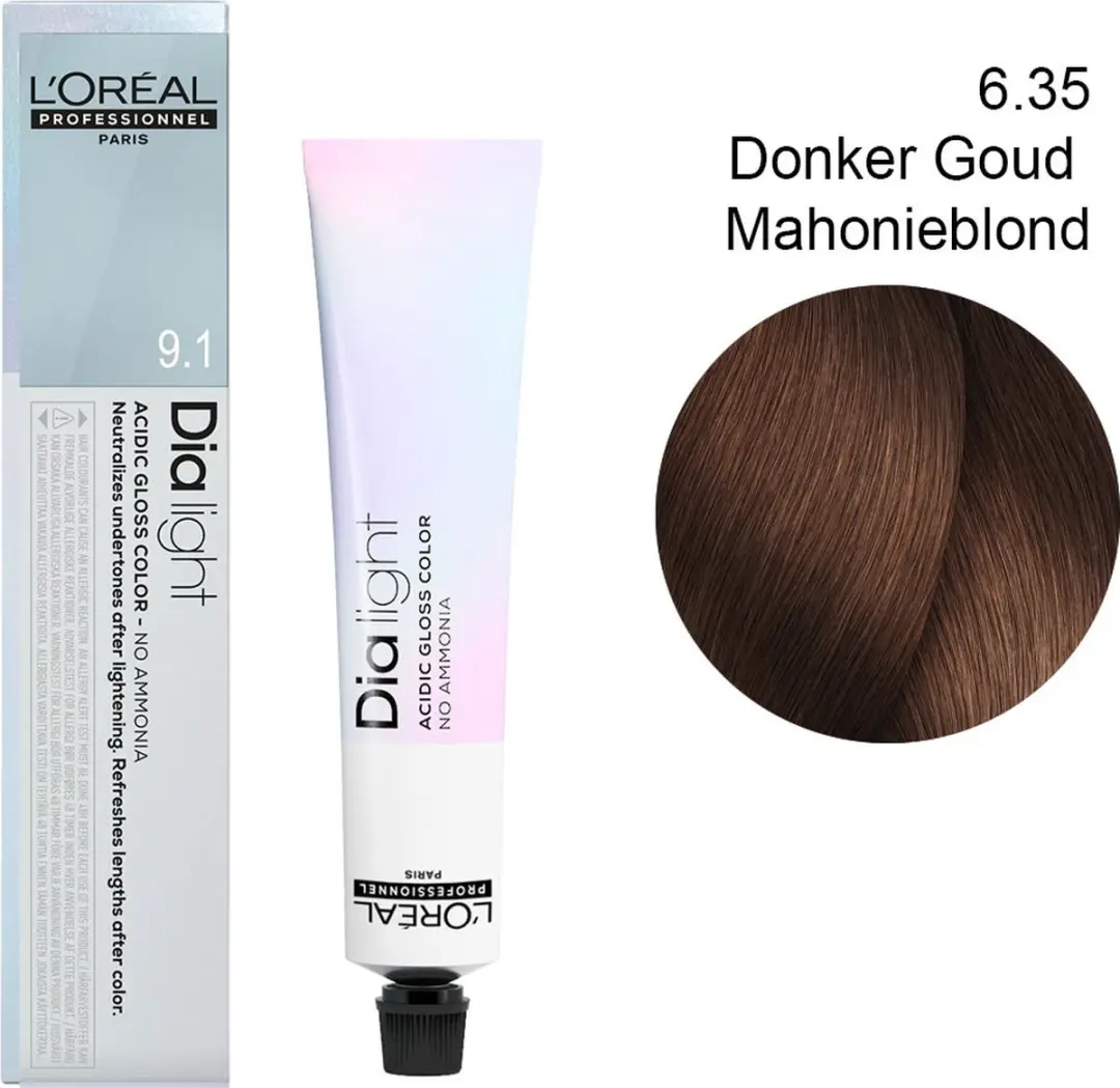 L'Oréal Professionnel Dia Light Haarverf 50ml - Kleur 6.35