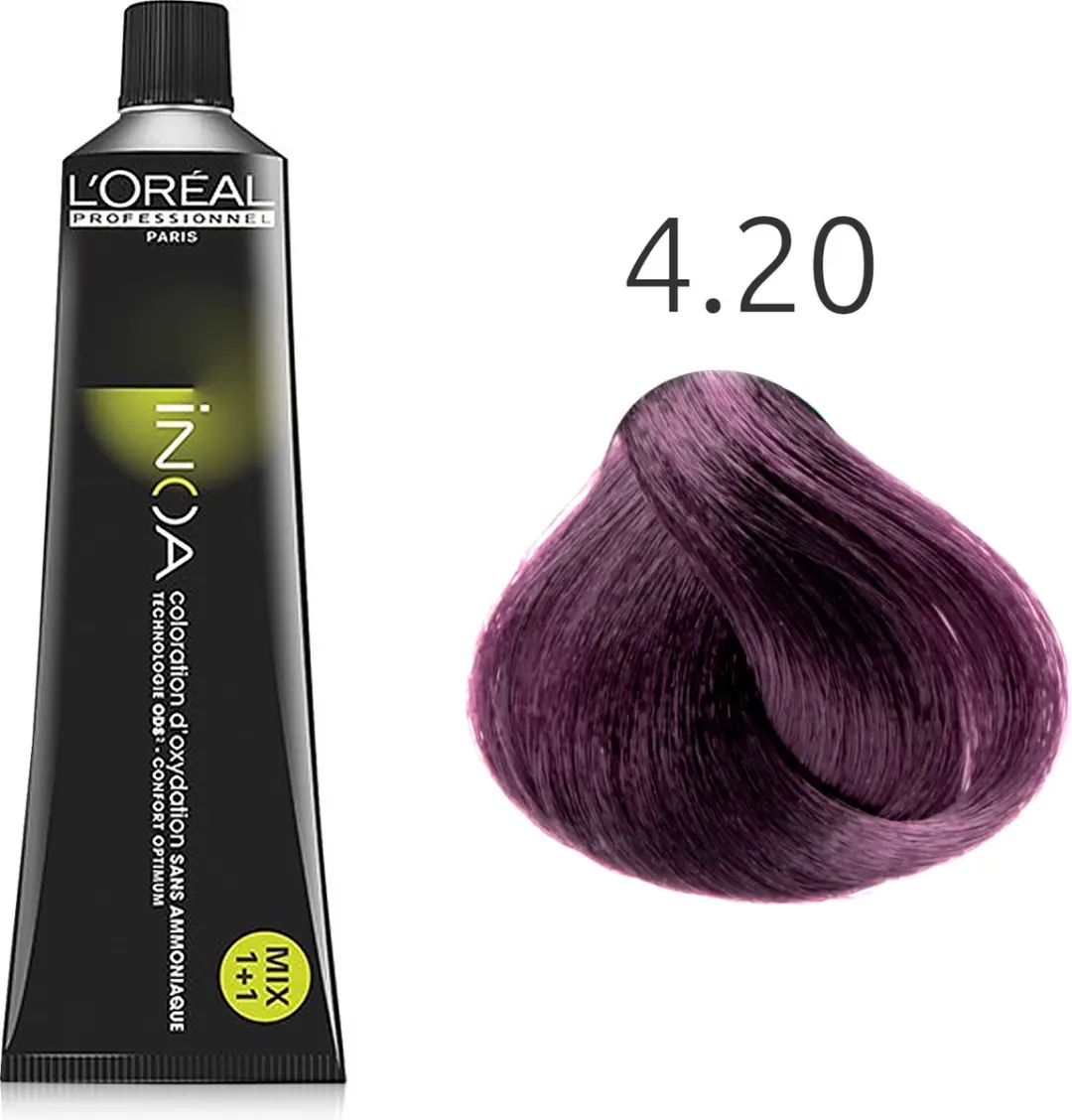 L'Oréal Professionnel iNOA Haarverf 60ml - Kleur 4.20