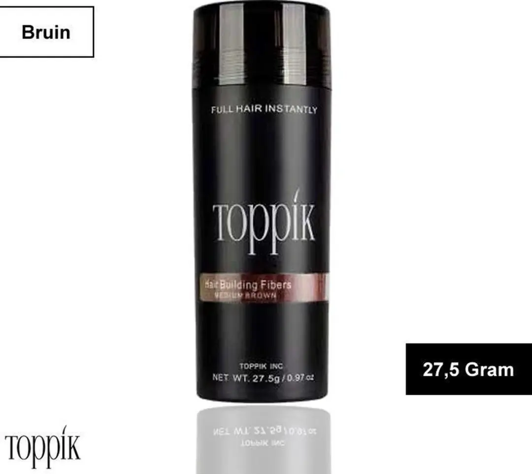 Toppik Haargroei Vezels Bruin