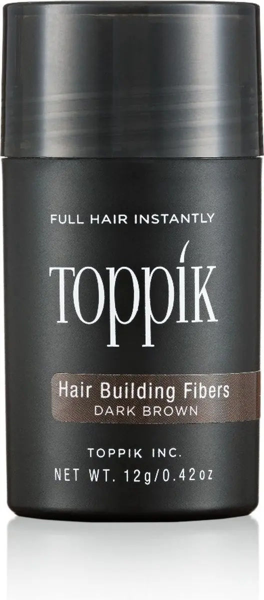 Toppik Hair Building Fibers Donkerbruin 12g