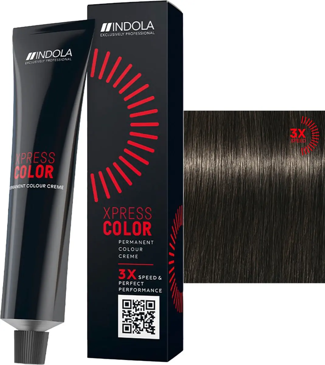 Indola XpressColor 5.1 Permanent Haarkleur 60ml - Zwart