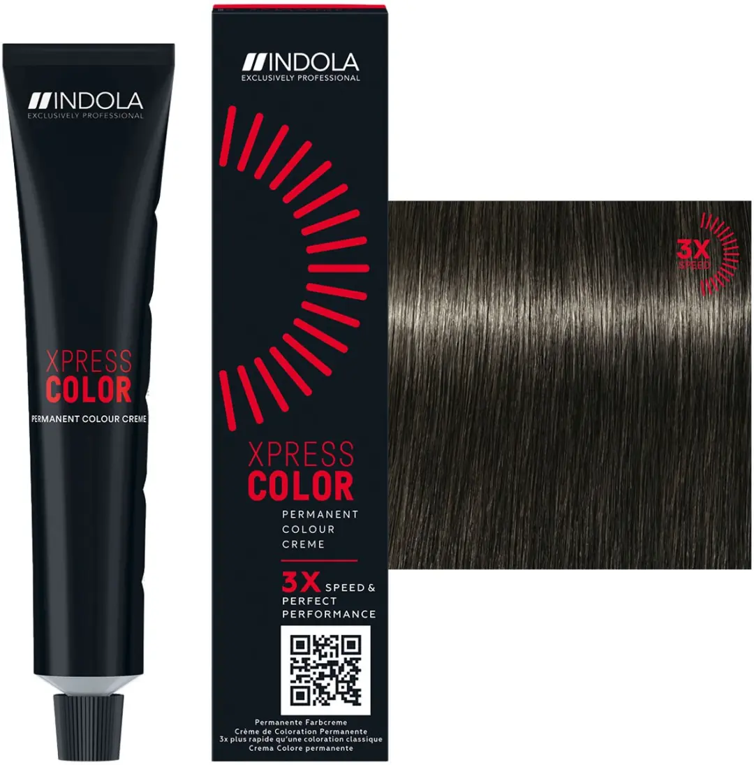 Indola XpressColor 5.1 Permanent Haarkleur 60ml - Zwart