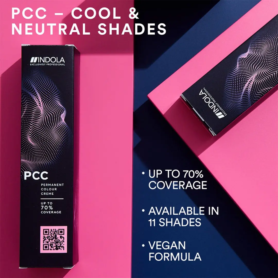 Indola Profession Caring Color 1.1 60ml - Zwart
