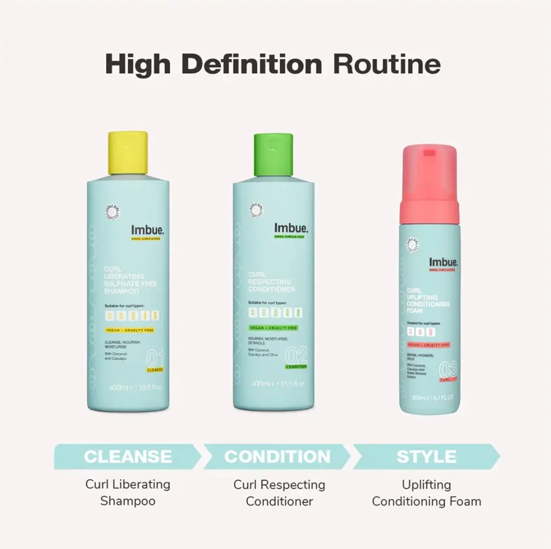 Imbue Curl Up Lifting Conditioning Foam 200ml