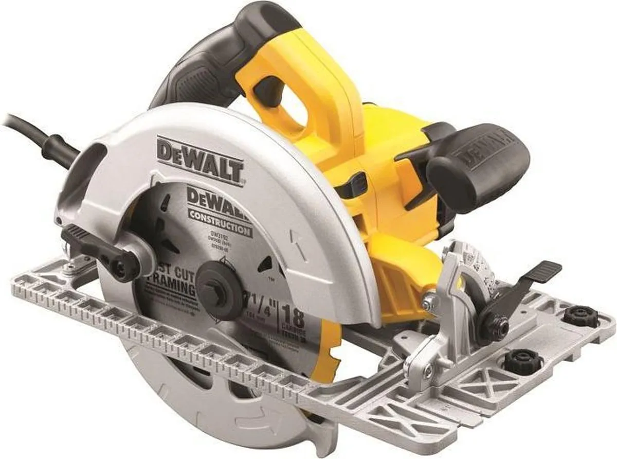 DeWalt DWE576KR-QS Cirkelzaag - 190mm Houtzaagblad