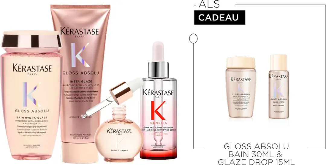Kérastase Gloss Absolu Anti-Frizz & Genesis Routine
