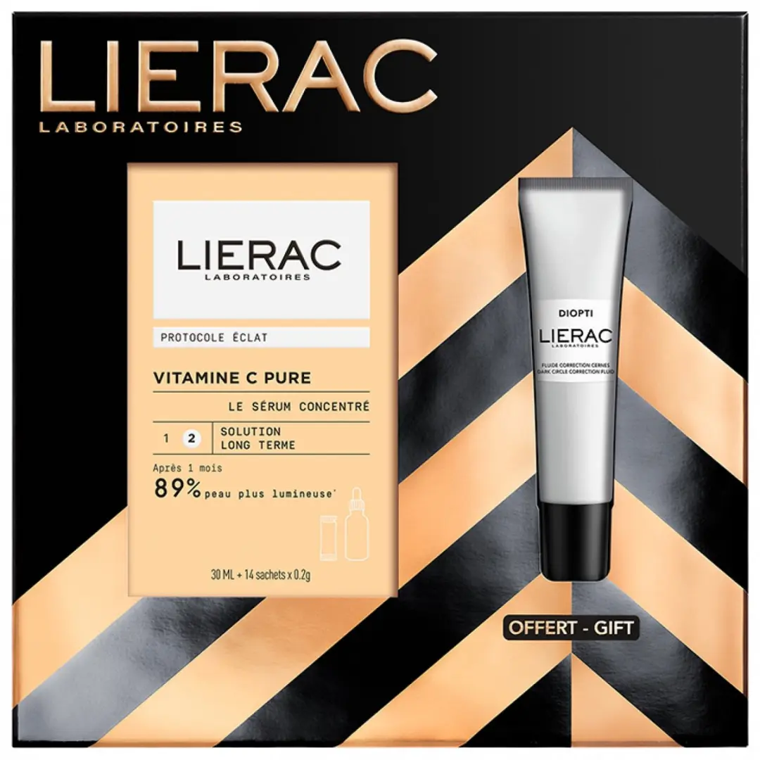 Lierac Vitamine C Pure Serum 30ml + Diopti Correctie 15ml