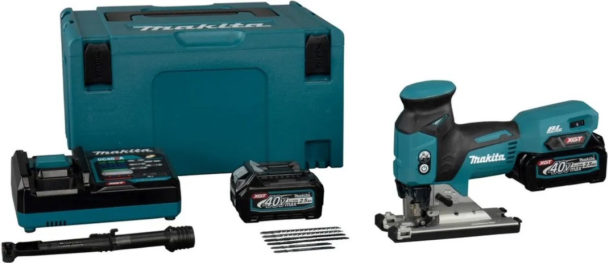 Makita JV001GD201 Accu Decoupeerzaag 40V Max - 2x 2.5Ah