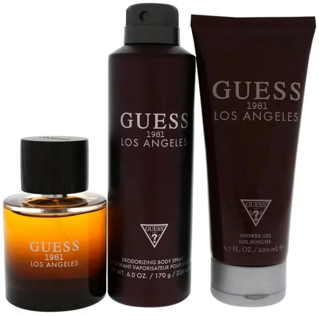 GUESS 1981 Los Angeles Homme Eau de Toilette - 3-delig set