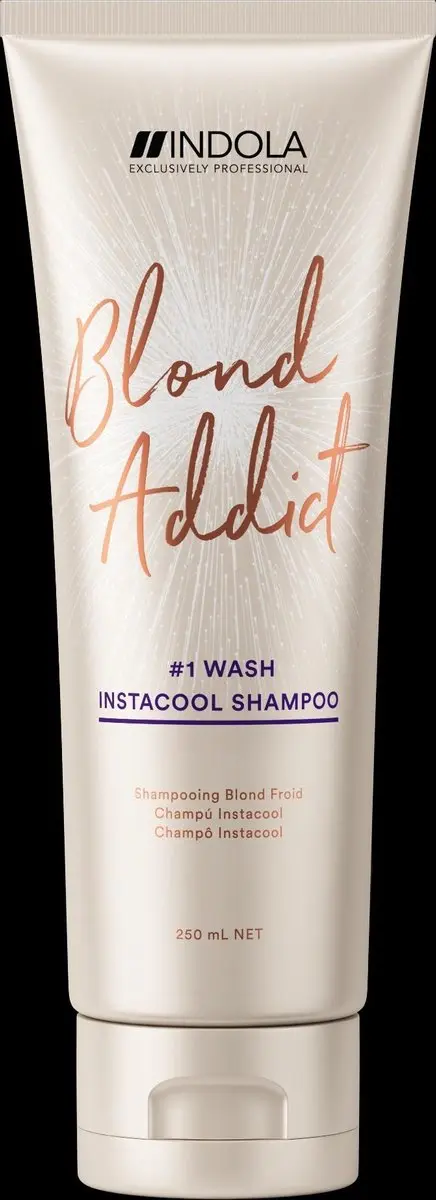Indola BE Care InstaCool Zilvershampoo 250ml