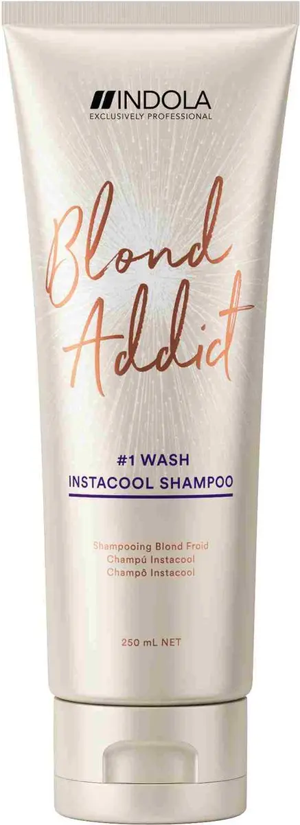 Indola BE Care InstaCool Zilvershampoo 250ml