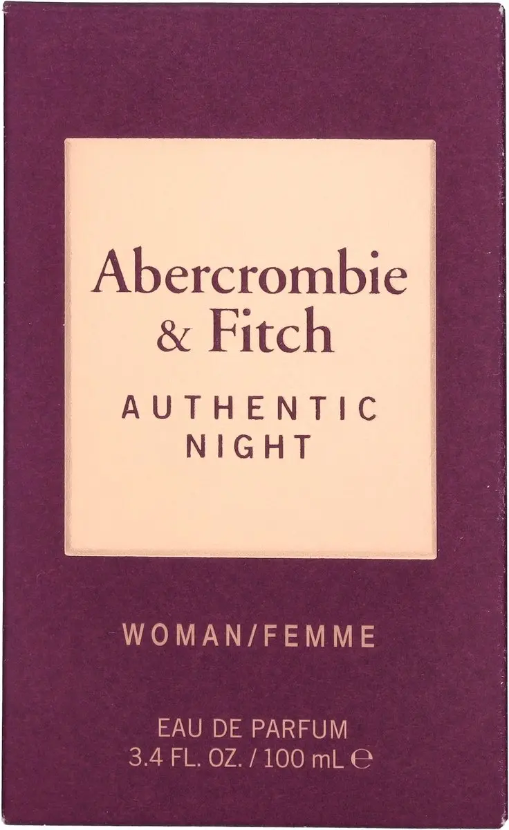 Abercrombie & Fitch Authentic Women Night Eau de Parfum 100ml