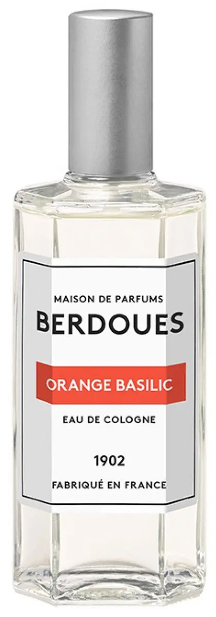 Berdoues Eau de Cologne Orange Basilic 125ml
