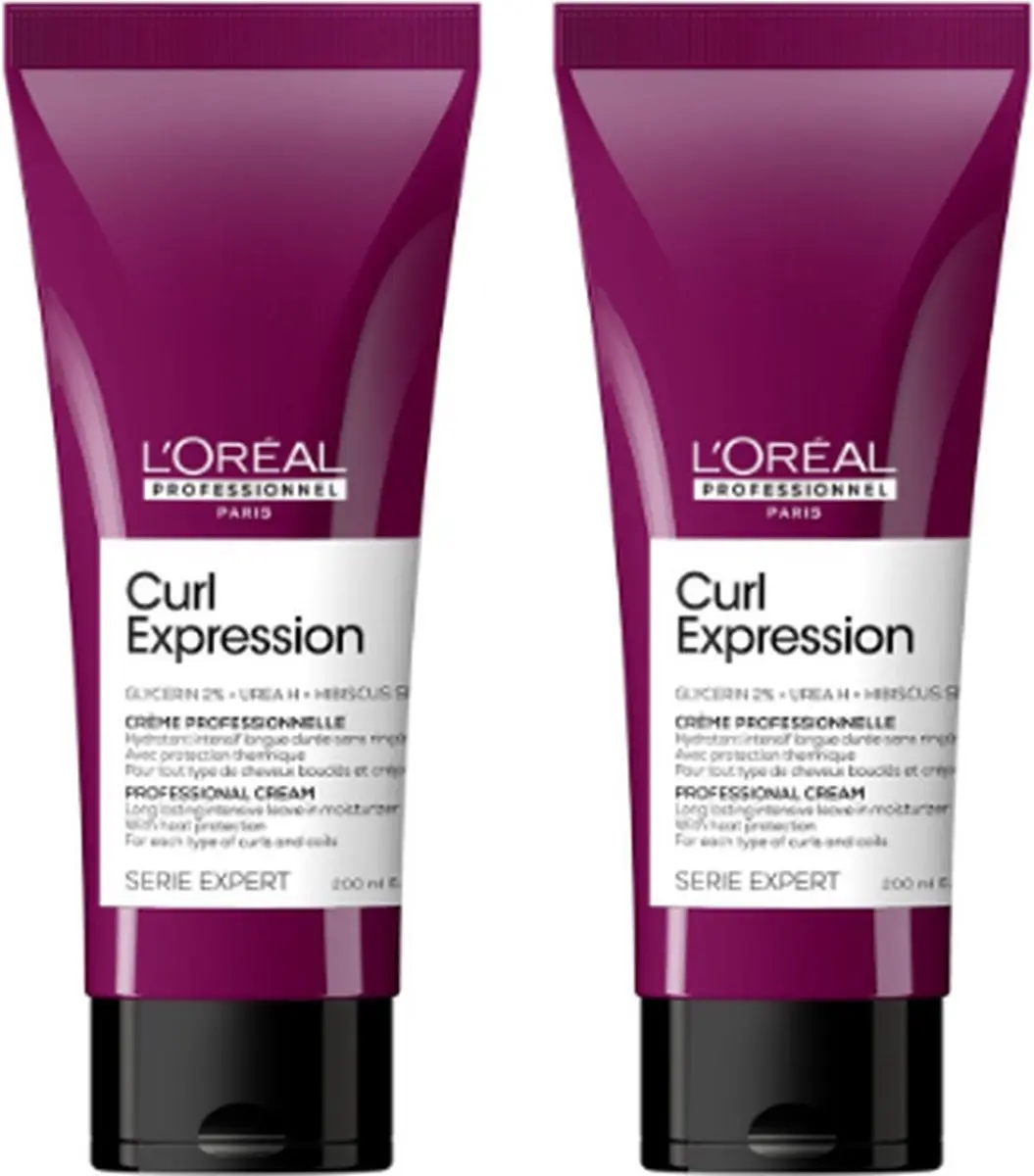 L'Oréal Paris Curl Expression Leave-in Moisturizer 2x200ml