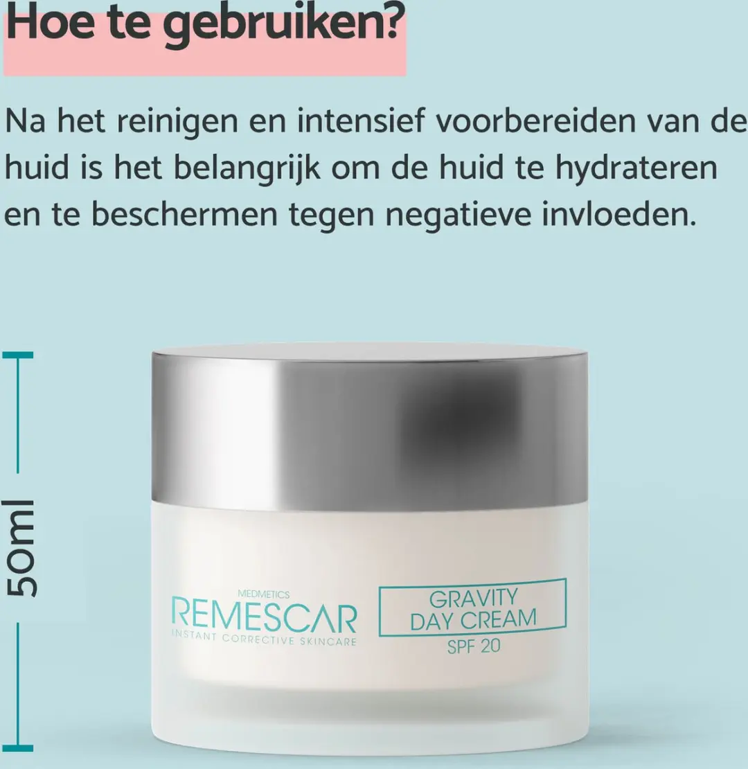 Remescar Gravity Dagcrème SPF 20 - 50ml