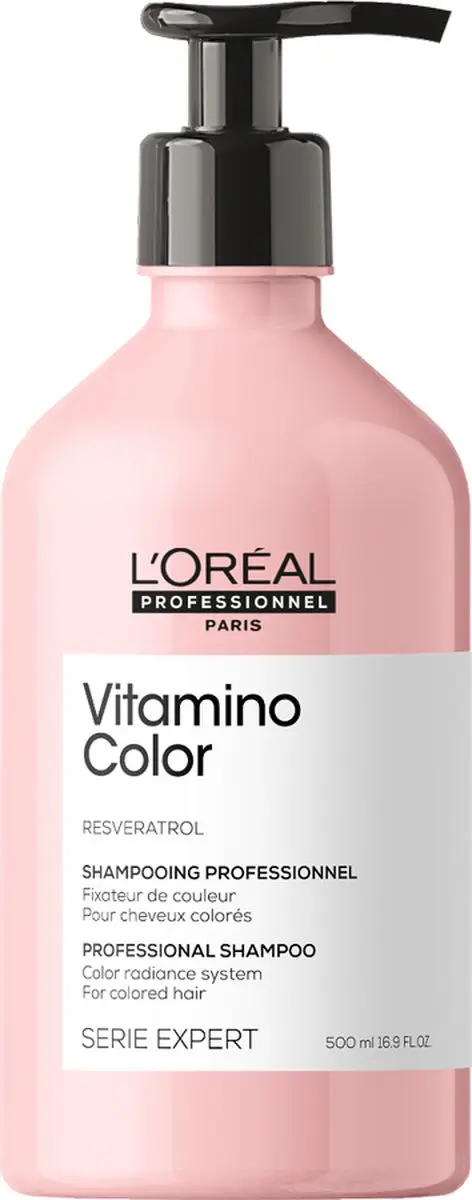 L'Oréal Professionnel Serie Expert Vitamino Color Shampoo 500ml - Licht Bruin - afbeelding 6 van 6