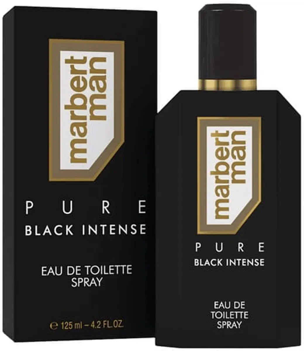Marbert Man Pure Black Intense Eau de Toilette 125ml