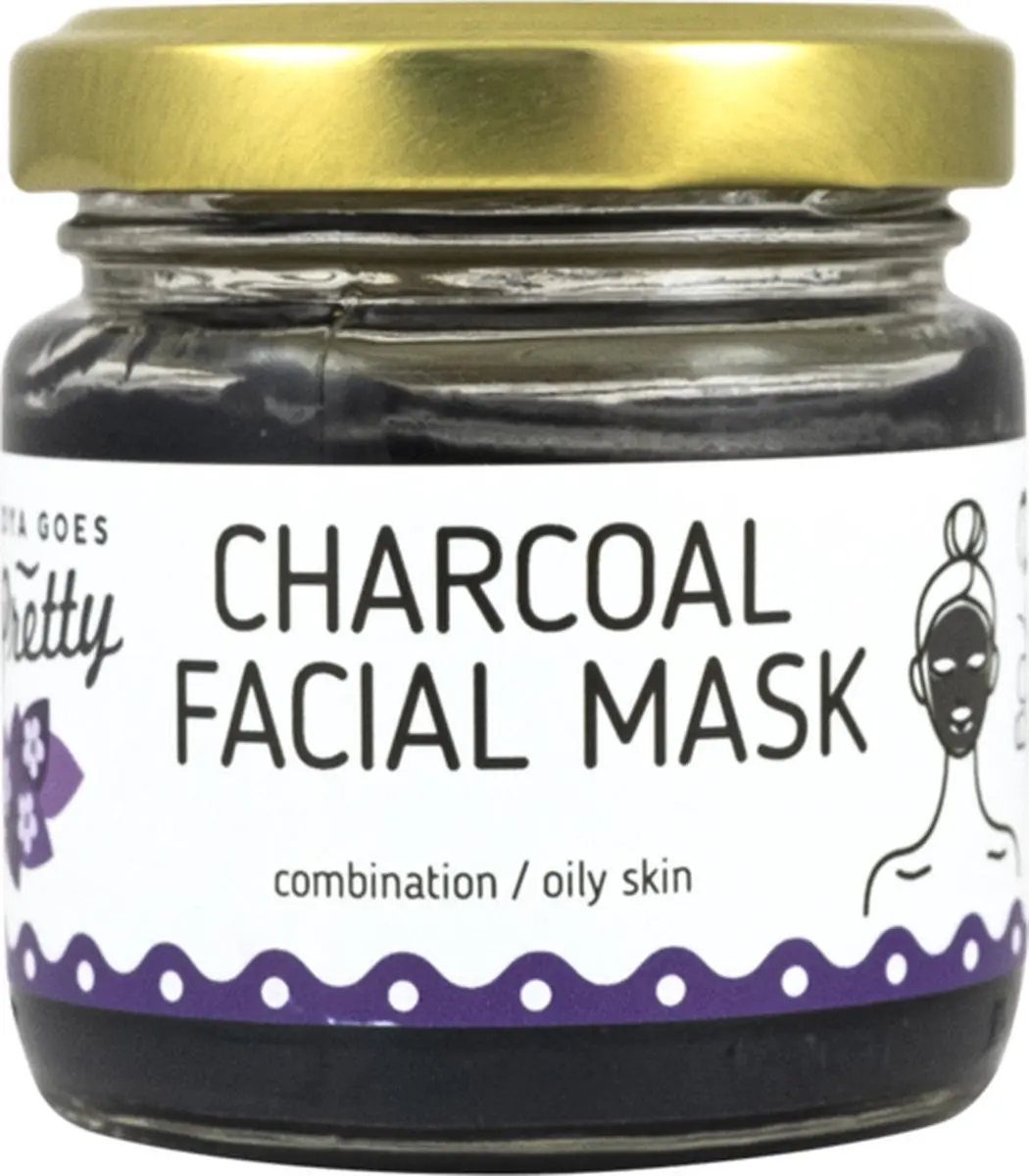 Zoya Goes Pretty Charcoal Gezichtsmasker 70g