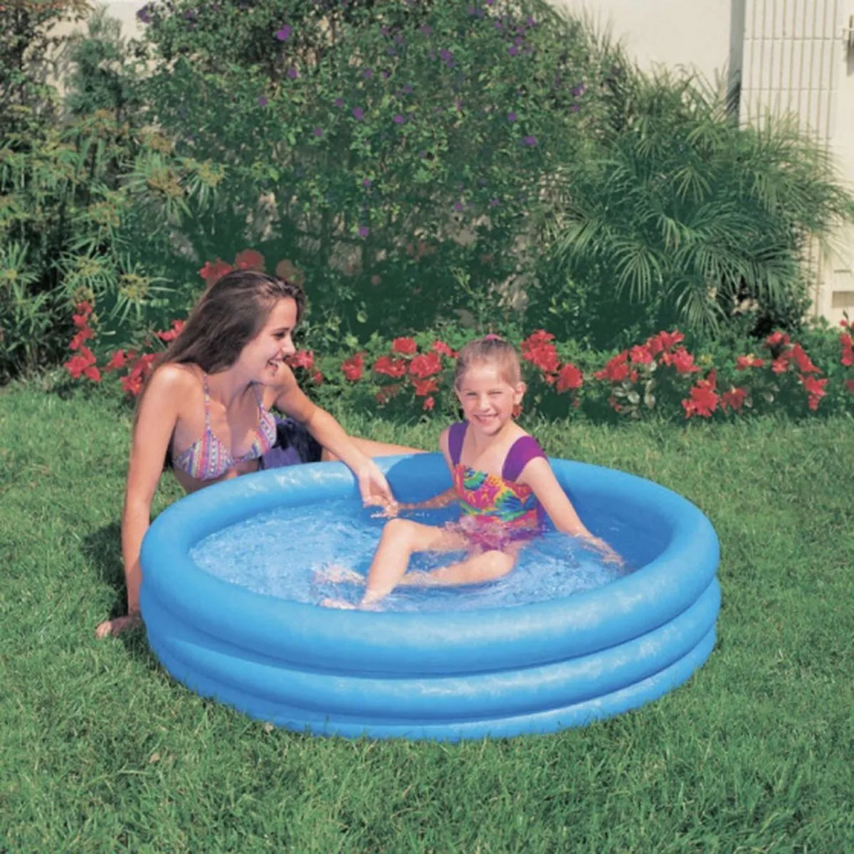 Intex Kinderbadje Blauw Ø114cm
