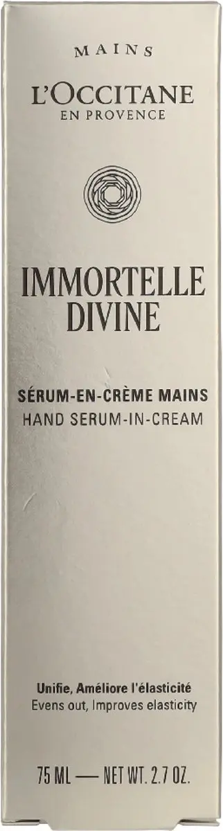 L'Occitane Immortelle Divine Hand Serum-in-Cream 75ml