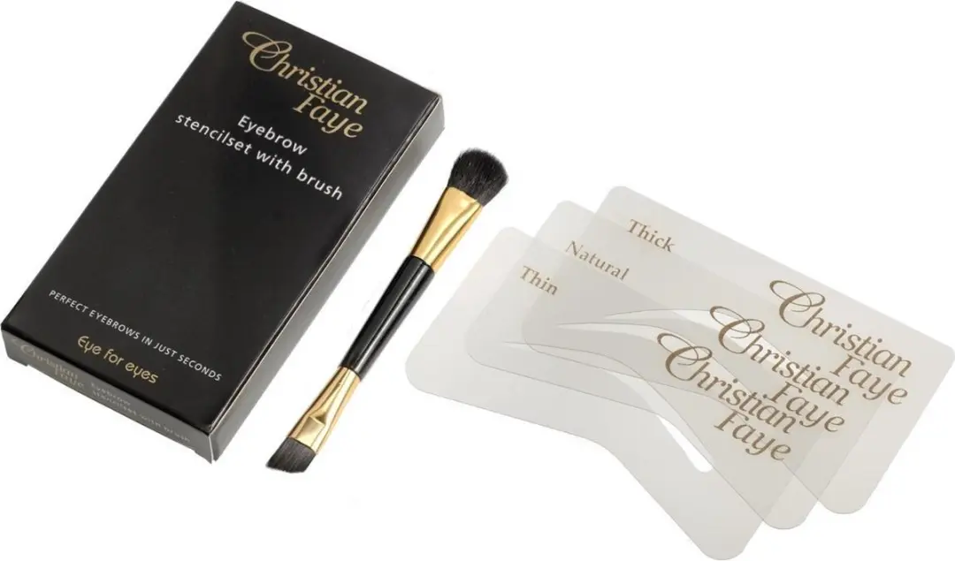 Christian Faye Brush/Stencil Set
