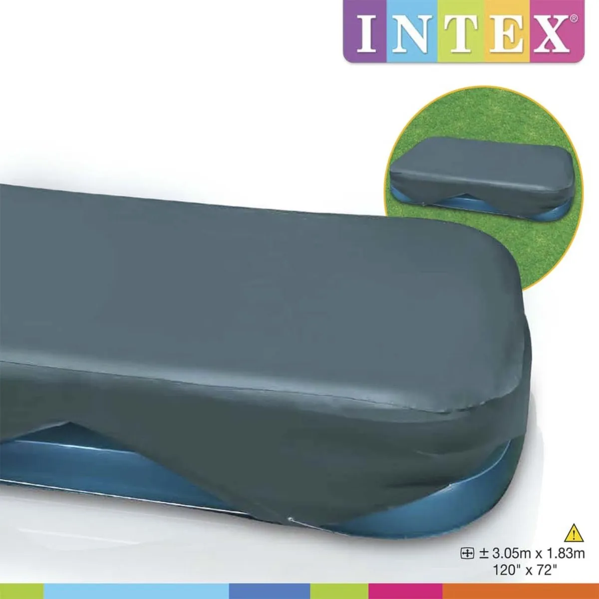 Intex Zwembadhoes 305cm - Grijs