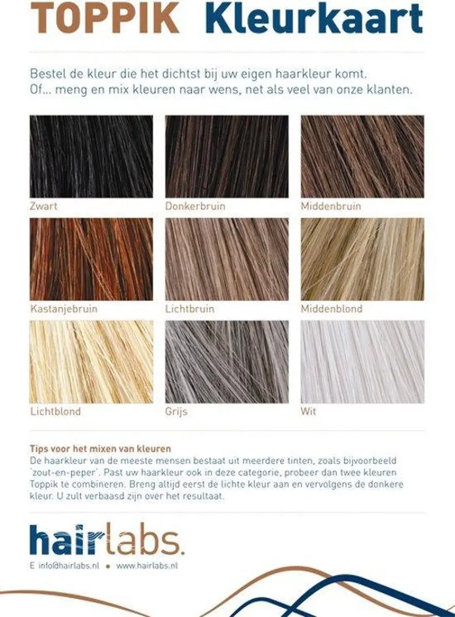 Toppik Hair Building Fibers Medium Bruin 27,5g
