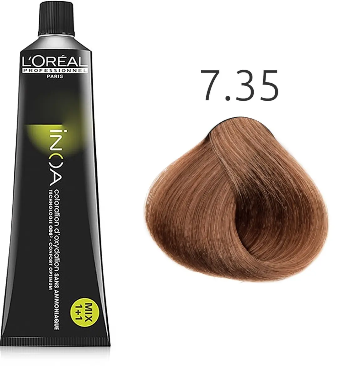 L'Oréal Professionnel iNOA 7.35 60G Permanent Haarkleur 150ml
