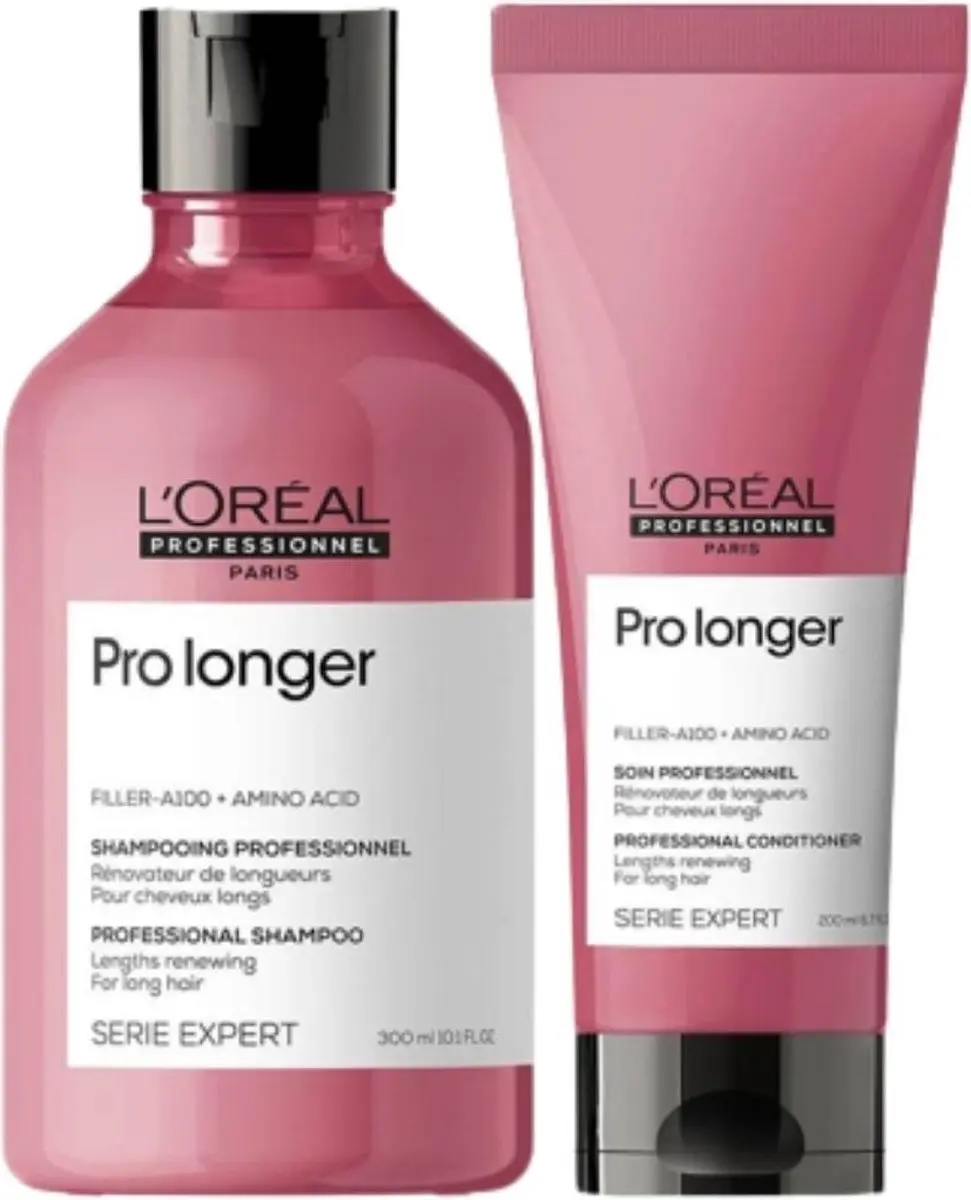 L'Oréal Paris Pro Longer Shampoo & Conditioner Set 500ml