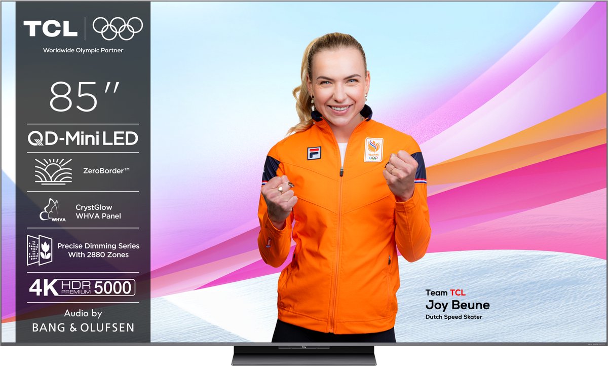 TCL 85Q8C - 85 inch - 4K MiniLED - 2025