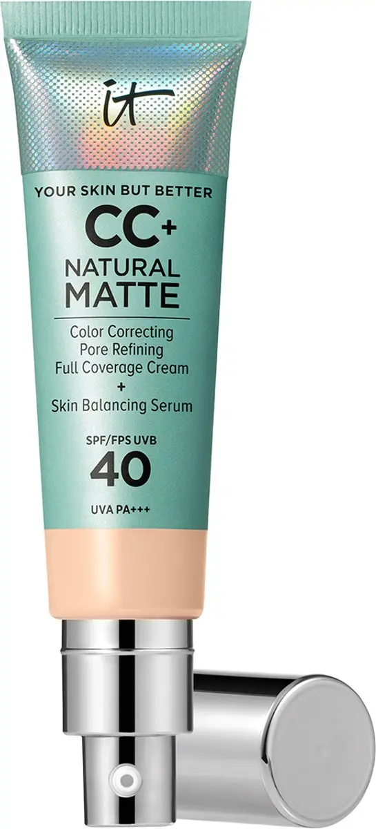IT Cosmetics Your Skin But Better CC+ Natural Matte SPF40 Foundation Fair Beige