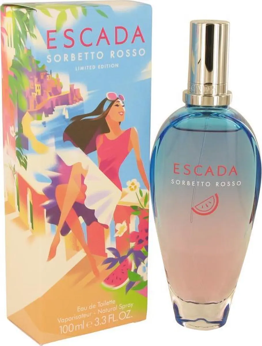 Escada Sorbetto Rosso Damesparfum Eau de Toilette 100ml
