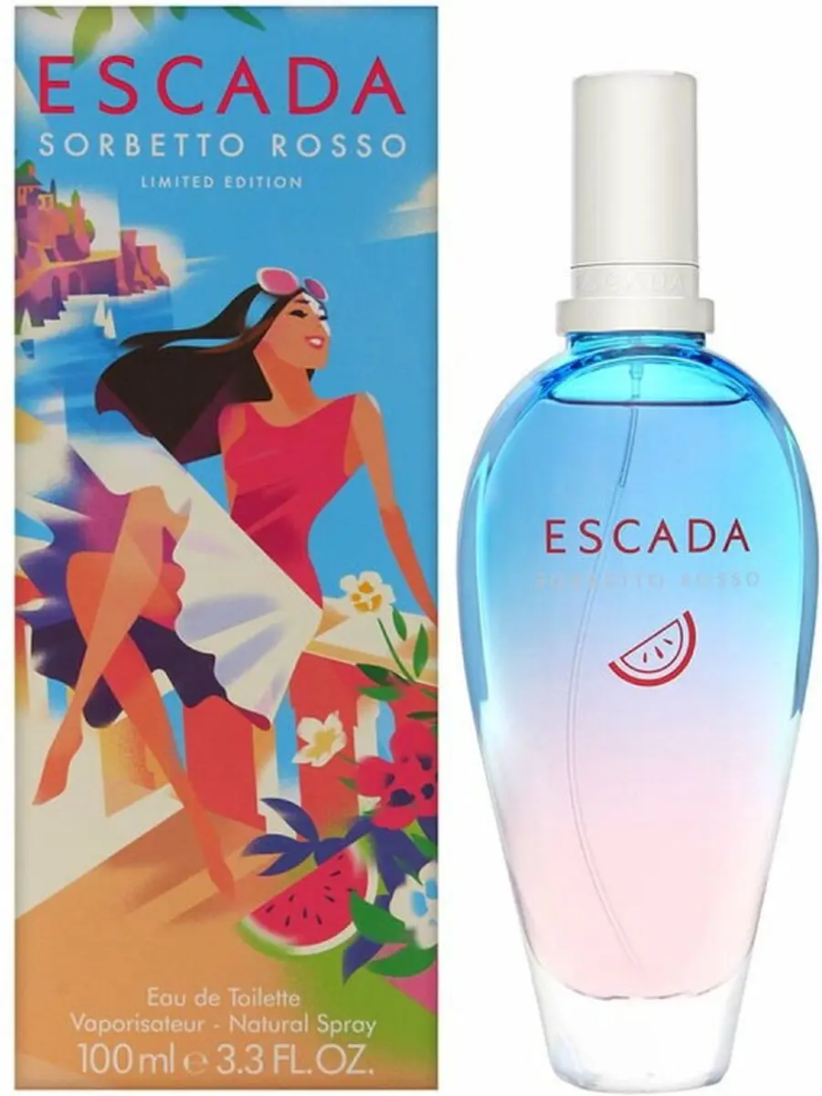 Escada Sorbetto Rosso Damesparfum Eau de Toilette 100ml