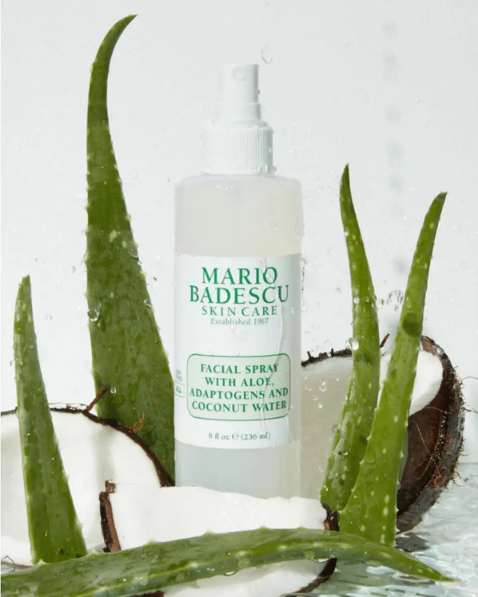 Mario Badescu Facial Spray Aloe-Adaptogens-Coconut Water 236ml - afbeelding 6 van 6