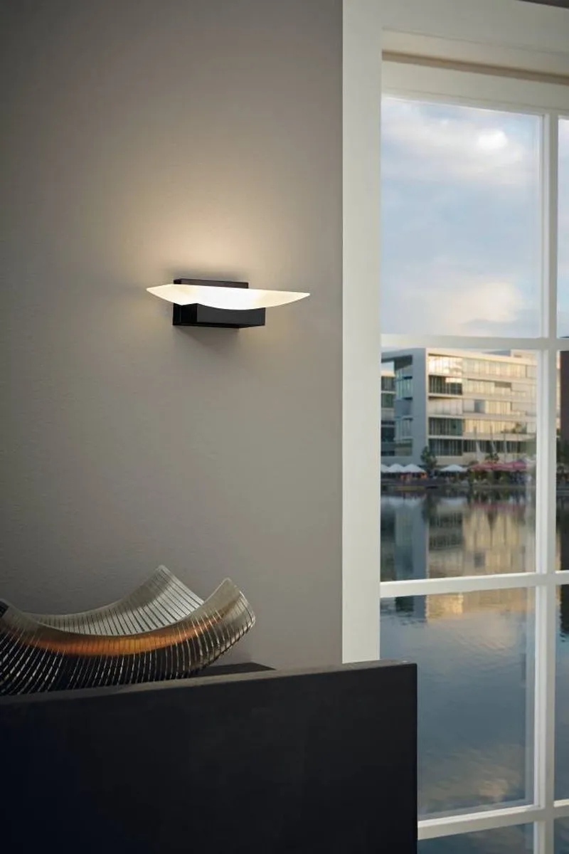 Eglo Metrass Wandlamp 20cm - Zwart