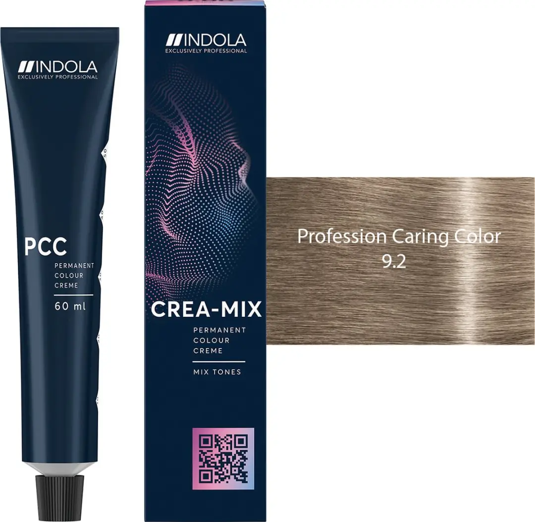 Indola Profession Permanent Caring Color 9.2 Zwart 60ml