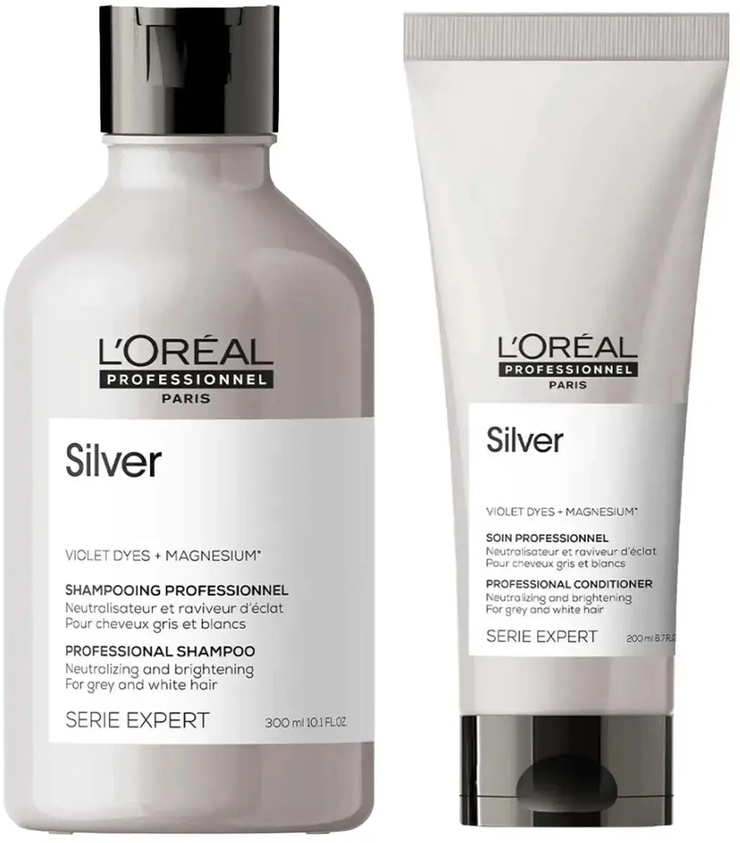 L'Oréal Professionnel Serie Expert Silver Shampoo & Conditioner Set - 350ml