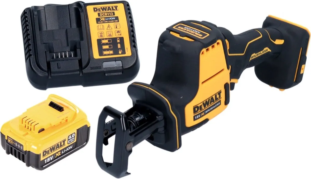 DeWalt DCS 369 M1 Reciprozaag 18V - 1x Accu 4,0Ah