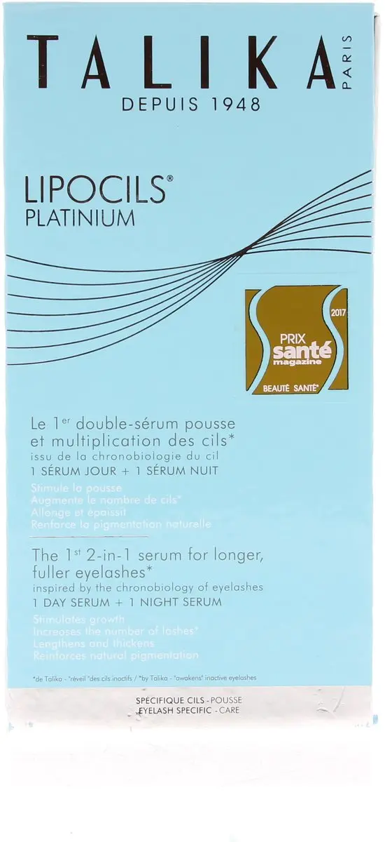 Talika Lipocils Platinium Wimperserum 2x8,5ml