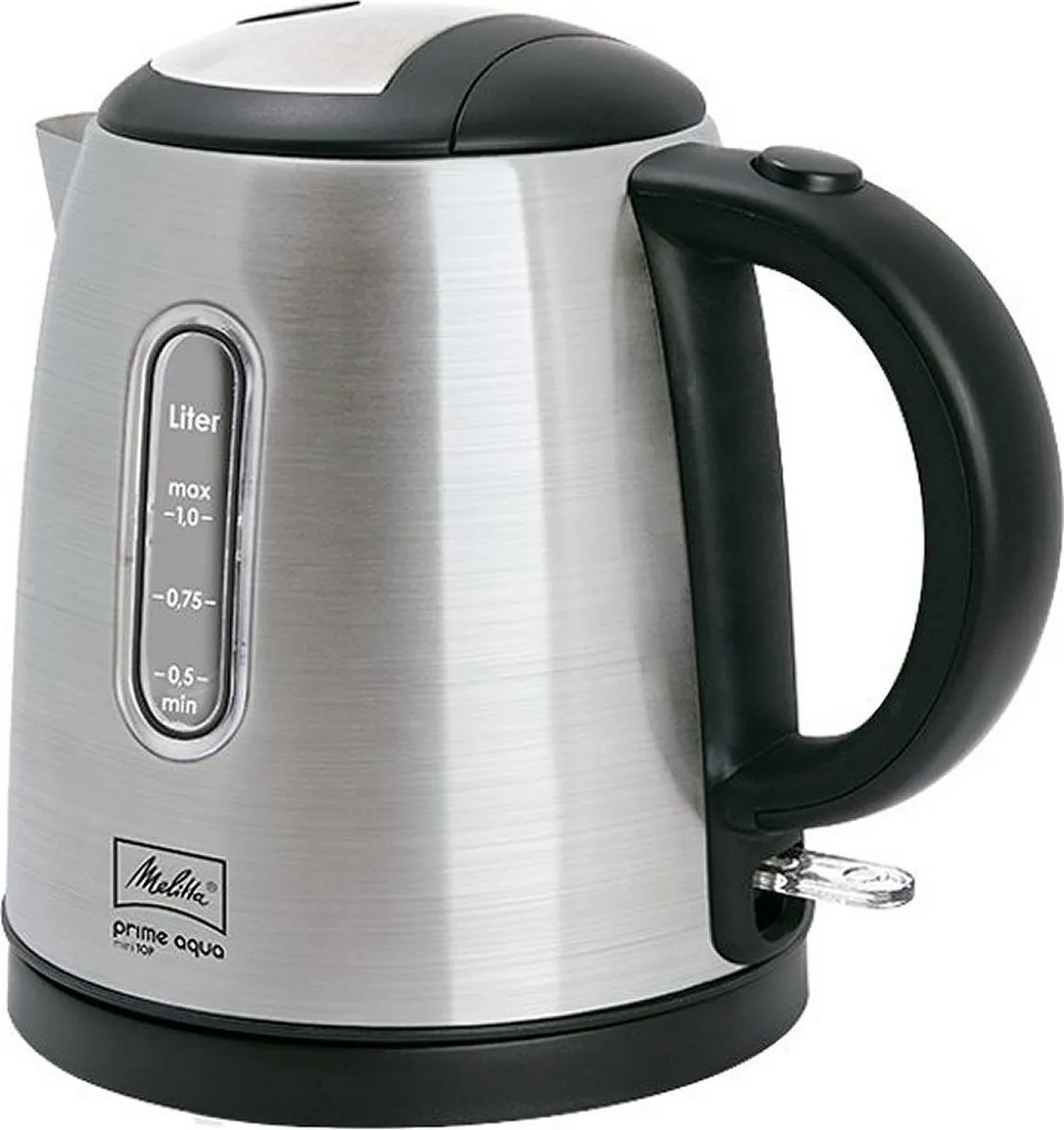 Melitta Prime Aqua mini Top - Waterkoker - RVS