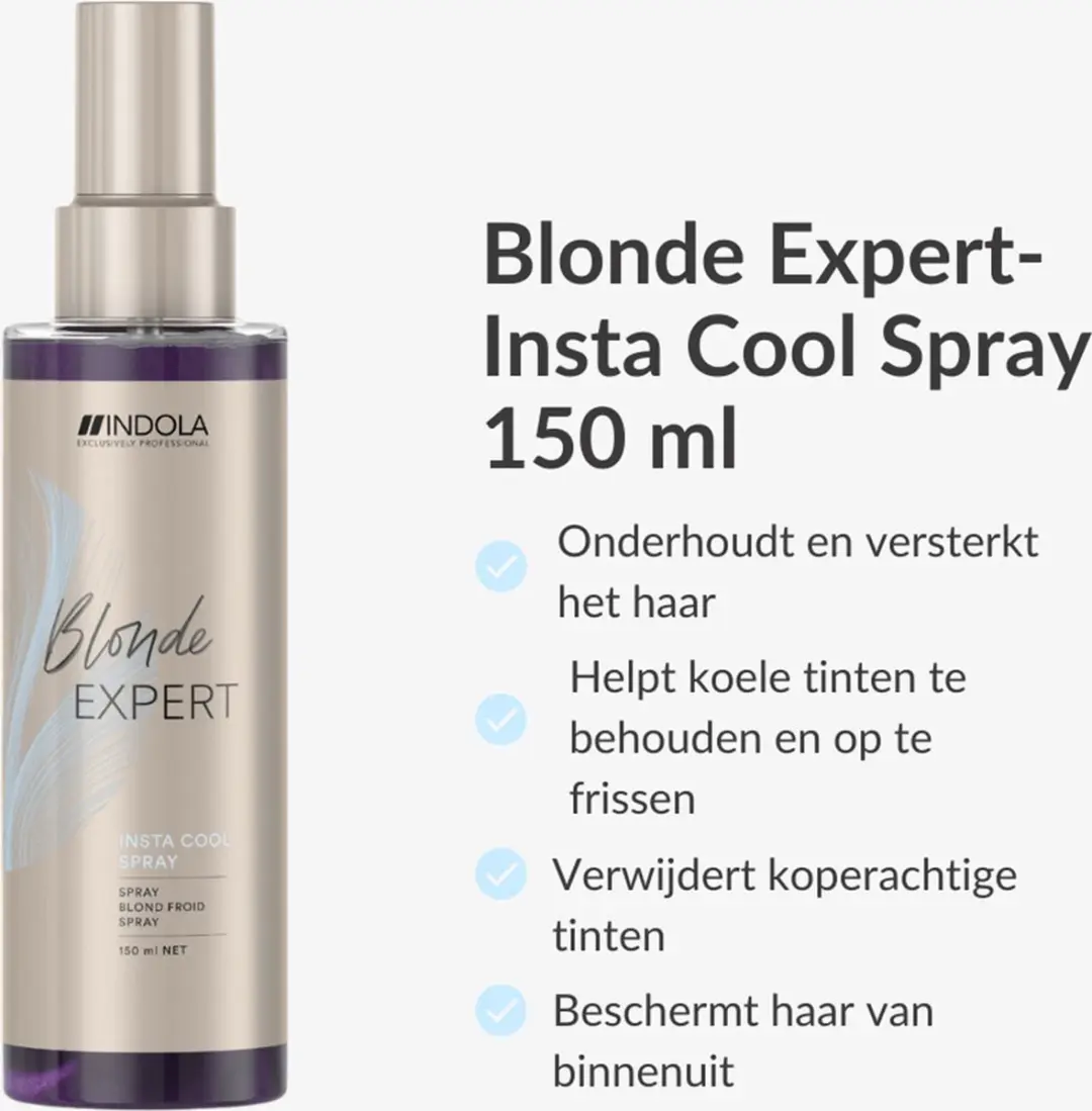 Indola Blonde Expert Insta Cool Spray 150ml - Purple