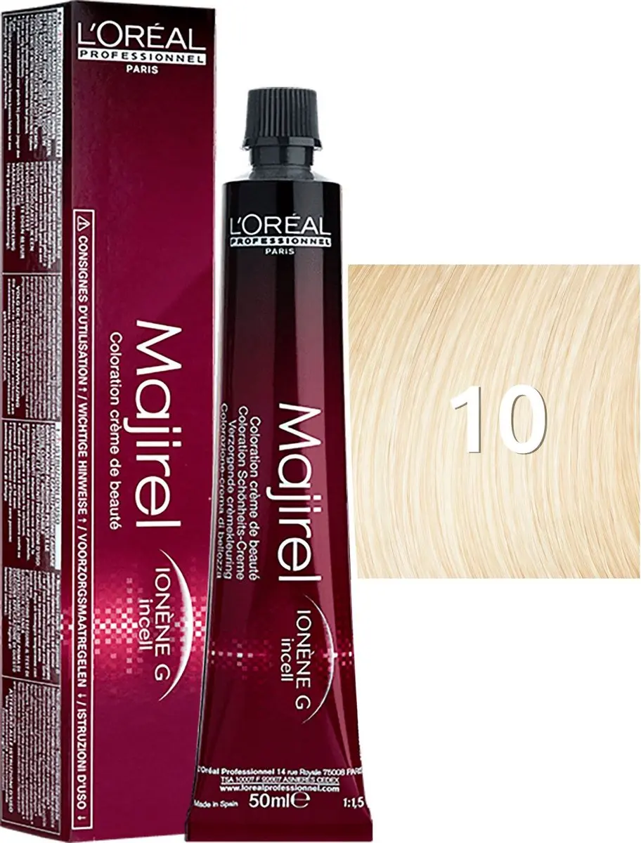 L'Oréal Professionnel Majirel Haarverf 150ml - Kleur 10